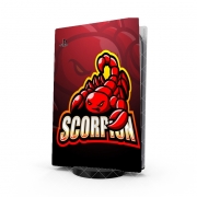 Autocollant Playstation 5 - Skin adhésif PS5 Scorpion esport