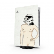 Autocollant Playstation 5 - Skin adhésif PS5 Sexy Stormtrooper