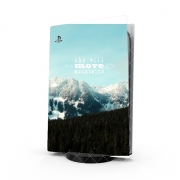 Autocollant Playstation 5 - Skin adhésif PS5 she will move mountains