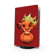 Autocollant Playstation 5 - Skin adhésif PS5 Simba Lion King Notorious BIG