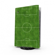 Autocollant Playstation 5 - Skin adhésif PS5 Terrain de football
