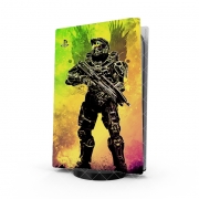 Autocollant Playstation 5 - Skin adhésif PS5 Soul of the Chief