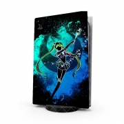 Autocollant Playstation 5 - Skin adhésif PS5 Soul of the Moon