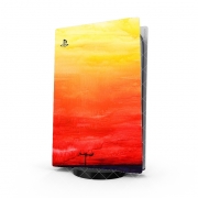 Autocollant Playstation 5 - Skin adhésif PS5 Sunset