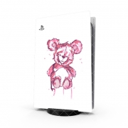 Autocollant Playstation 5 - Skin adhésif PS5 Teddy Bear Rose