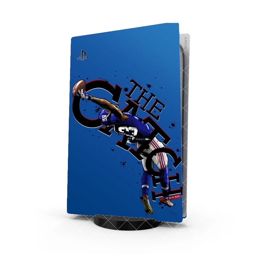 Autocollant Playstation 5 - Skin adhésif PS5 The Catch NY Giants
