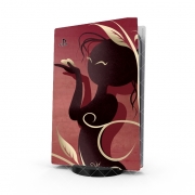 Autocollant Playstation 5 - Skin adhésif PS5 The Wings of Love