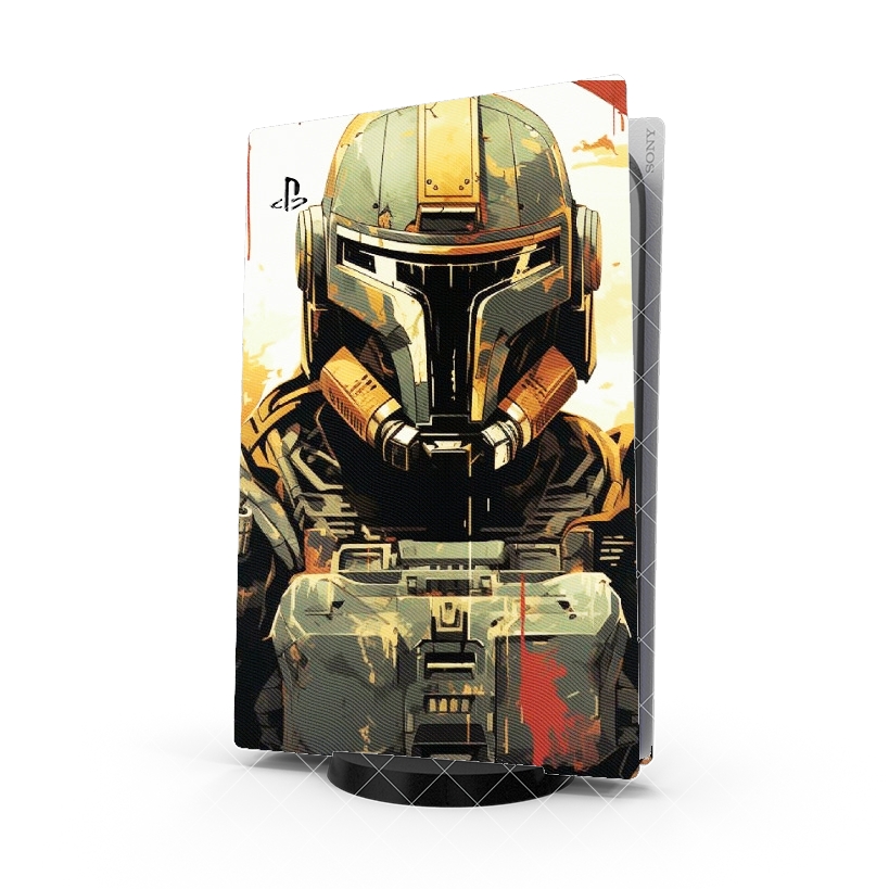 Autocollant Playstation 5 - Skin adhésif PS5 This is the way Child