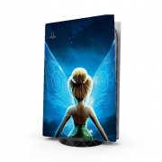 Autocollant Playstation 5 - Skin adhésif PS5 Fée clochette Secret of the wings