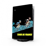 Autocollant Playstation 5 - Skin adhésif PS5 Tour de france