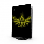 Autocollant Playstation 5 - Skin adhésif PS5 Triforce Smoke Y