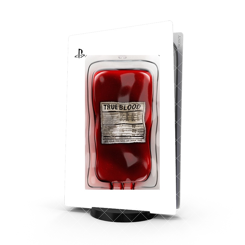 Autocollant Playstation 5 - Skin adhésif PS5 Poche de sang