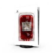 Autocollant Playstation 5 - Skin adhésif PS5 Poche de sang