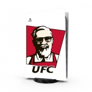 Autocollant Playstation 5 - Skin adhésif PS5 UFC x KFC