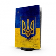 Autocollant Playstation 5 - Skin adhésif PS5 Ukraine Flag