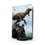 Autocollant Playstation 5 - Skin adhésif PS5 Velociraptor