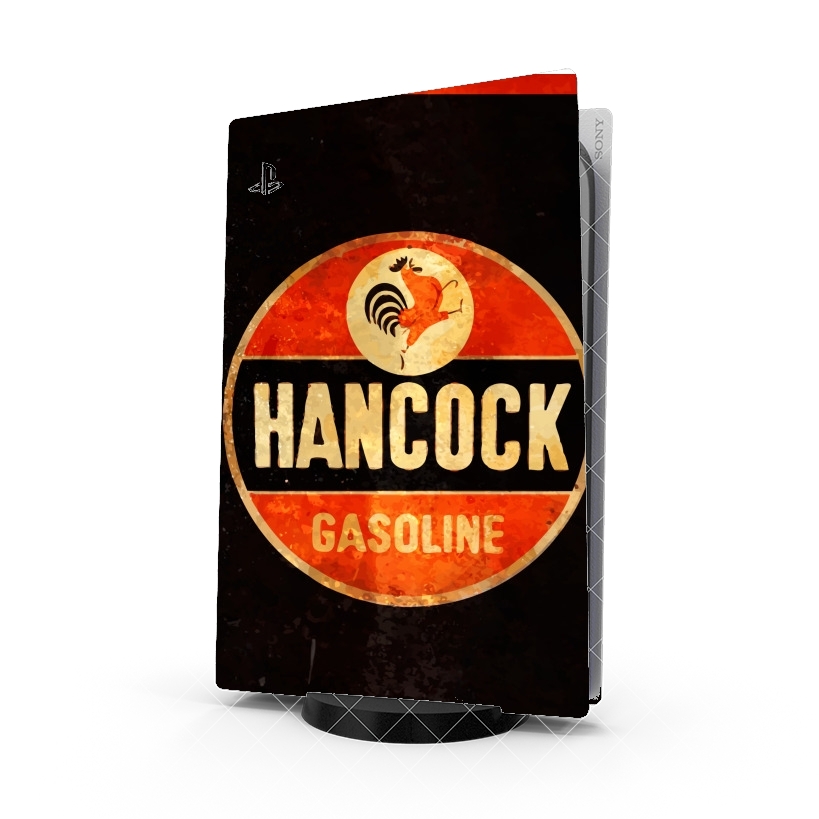 Autocollant Playstation 5 - Skin adhésif PS5 Vintage Gas Station Hancock