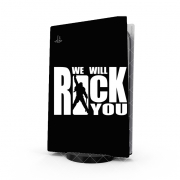 Autocollant Playstation 5 - Skin adhésif PS5 We will rock you