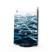 Autocollant Playstation 5 - Skin adhésif PS5 Winds of the Sea