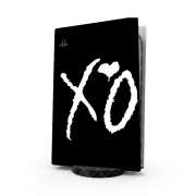 Autocollant Playstation 5 - Skin adhésif PS5 XO The Weeknd Love