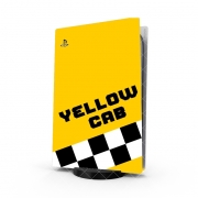 Autocollant Playstation 5 - Skin adhésif PS5 Yellow Cab