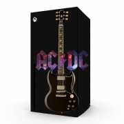Autocollant Xbox Series X / S - Skin adhésif Xbox AcDc Guitare Gibson Angus