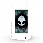 Autocollant Xbox Series X / S - Skin adhésif Xbox Skull alien