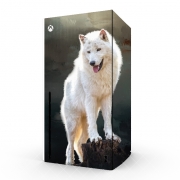 Autocollant Xbox Series X / S - Skin adhésif Xbox Arctic wolf