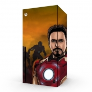 Autocollant Xbox Series X / S - Skin adhésif Xbox Avengers Stark 1 of 3 