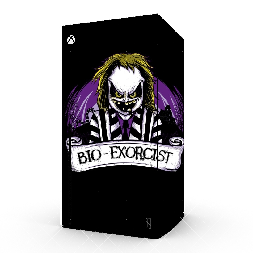 Autocollant Xbox Series X / S - Skin adhésif Xbox Bio-Exorcist