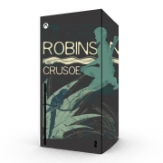 Autocollant Xbox Series X / S - Skin adhésif Xbox Book Collection: Robinson Crusoe