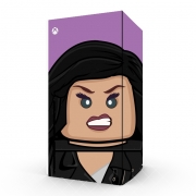 Autocollant Xbox Series X / S - Skin adhésif Xbox Brick Defenders Jessica Jones