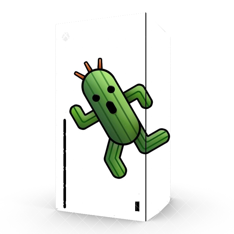 Autocollant Xbox Series X / S - Skin adhésif Xbox Cactaur le cactus