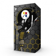 Autocollant Xbox Series X / S - Skin adhésif Xbox Football Helmets Pittsburgh
