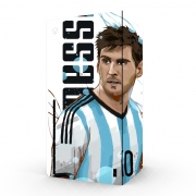 Autocollant Xbox Series X / S - Skin adhésif Xbox Lionel Messi - Argentine