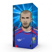 Autocollant Xbox Series X / S - Skin adhésif Xbox Football Legends: Zinedine Zidane France