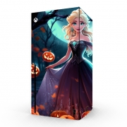 Autocollant Xbox Series X / S - Skin adhésif Xbox Halloween Princess V1