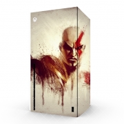 Autocollant Xbox Series X / S - Skin adhésif Xbox Kratos