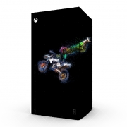 Autocollant Xbox Series X / S - Skin adhésif Xbox Motorcross Bike Sport