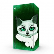 Autocollant Xbox Series X / S - Skin adhésif Xbox Painting Cat
