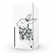 Autocollant Xbox Series X / S - Skin adhésif Xbox Poetic Rabbit 