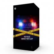 Autocollant Xbox Series X / S - Skin adhésif Xbox Police Crime Siren