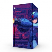 Autocollant Xbox Series X / S - Skin adhésif Xbox Retro Legendary Mega Man