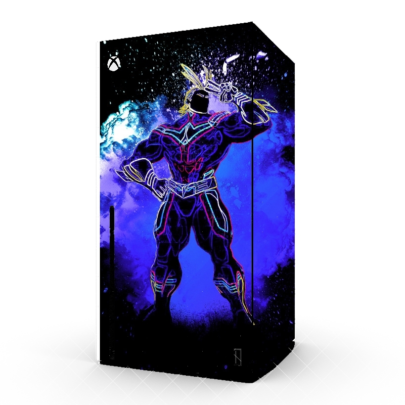 Autocollant Xbox Series X / S - Skin adhésif Xbox Soul of the one for all