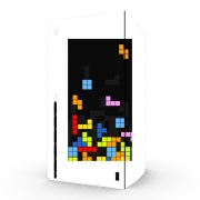 Autocollant Xbox Series X / S - Skin adhésif Xbox Tetris Like