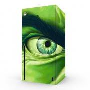 Autocollant Xbox Series X / S - Skin adhésif Xbox The Angry Green V2