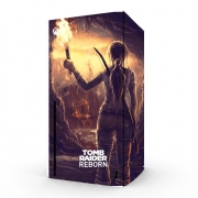 Autocollant Xbox Series X / S - Skin adhésif Xbox Tomb Raider Reborn