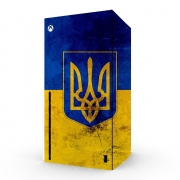 Autocollant Xbox Series X / S - Skin adhésif Xbox Ukraine Flag