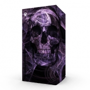 Autocollant Xbox Series X / S - Skin adhésif Xbox Violet Skull