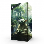Autocollant Xbox Series X / S - Skin adhésif Xbox Yoda Master 
